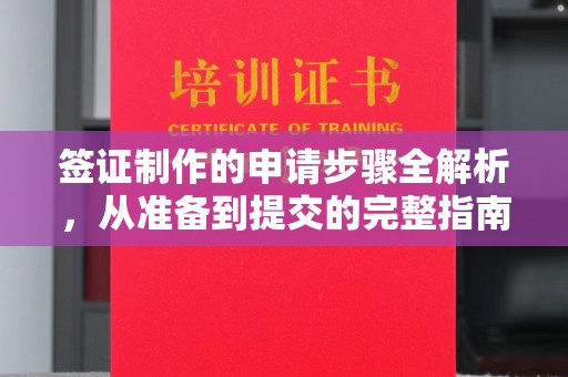 天涯签证制作的申请步骤全解析，从准备到提交的完整指南